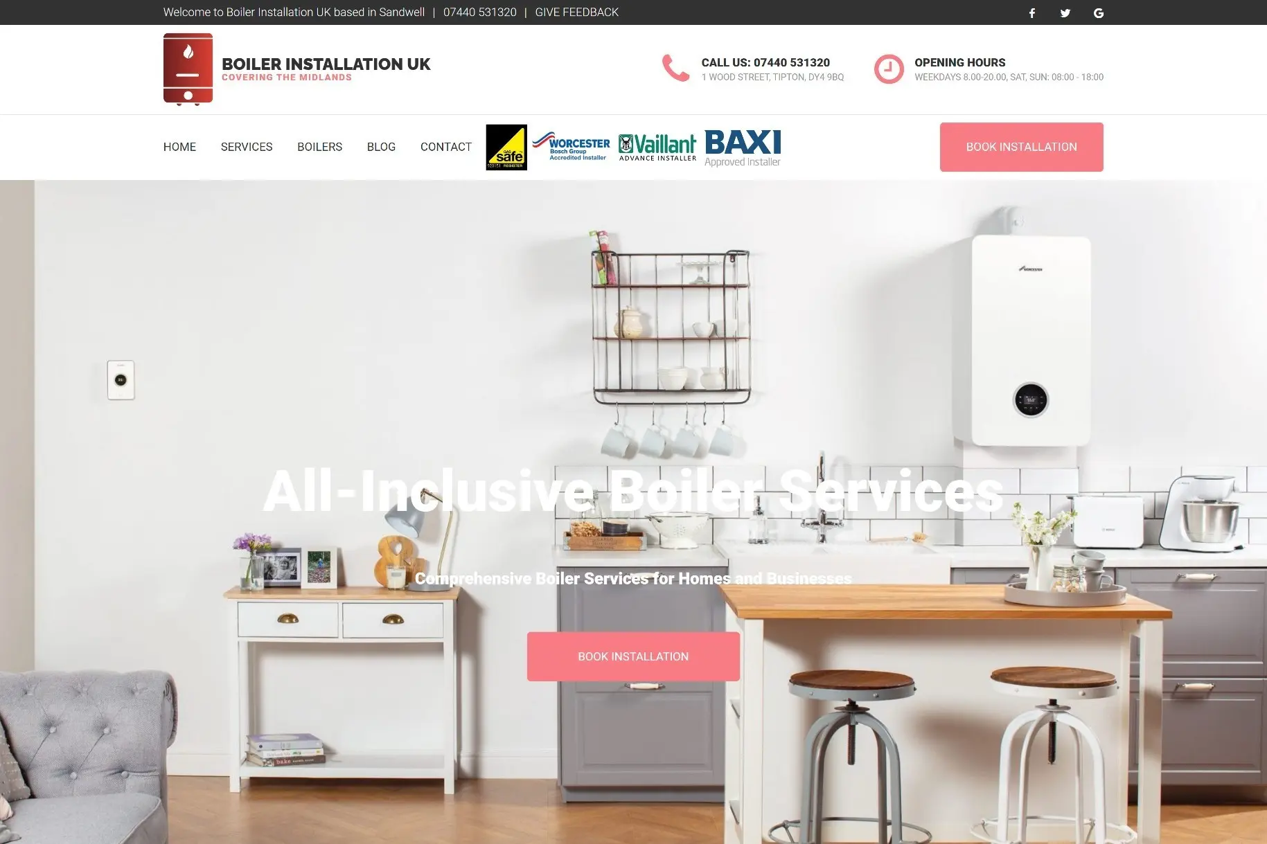 Boiler Installation UK home page